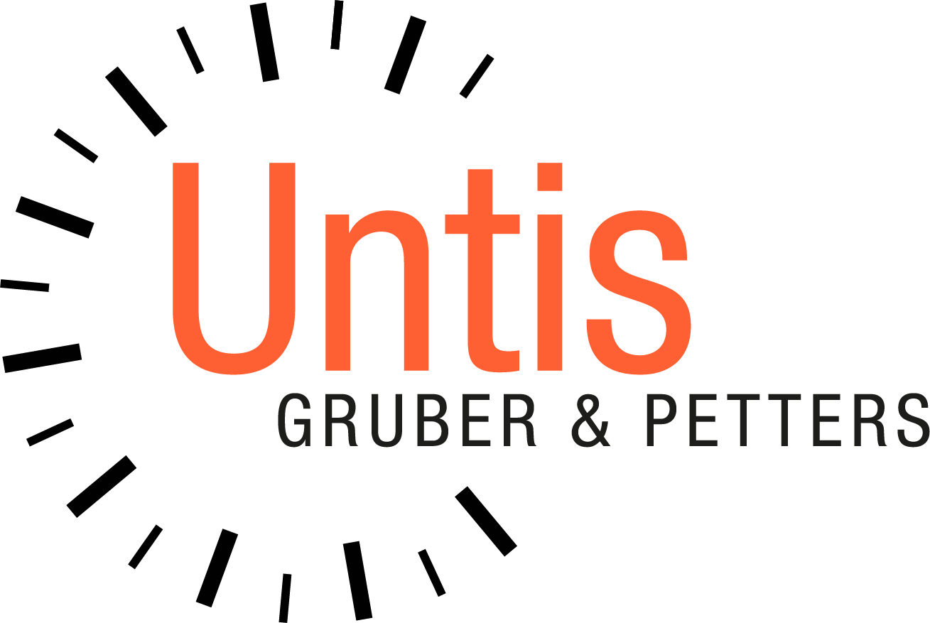 Untis Logo orange schwarz