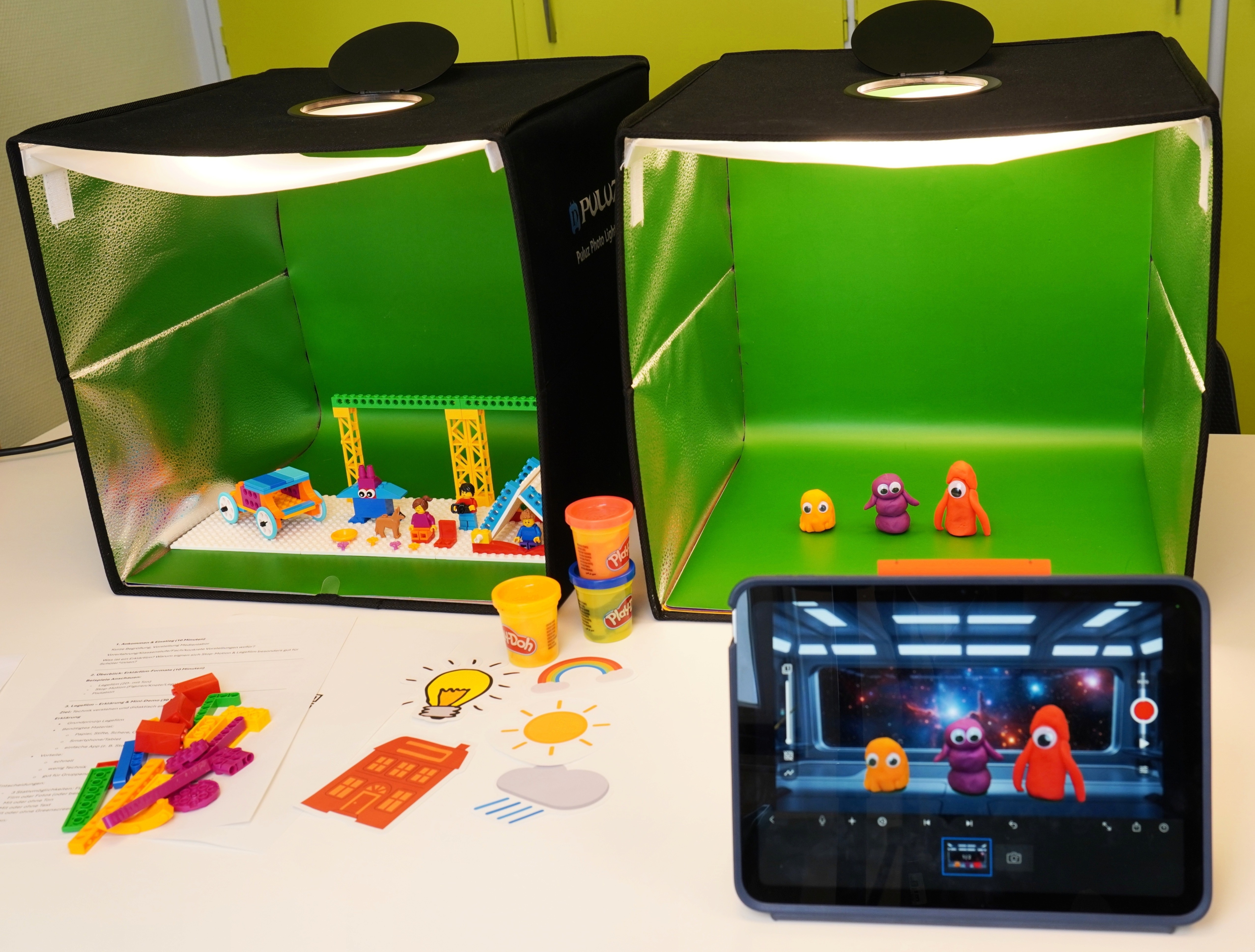 Stop-Motion-Fotoboxen