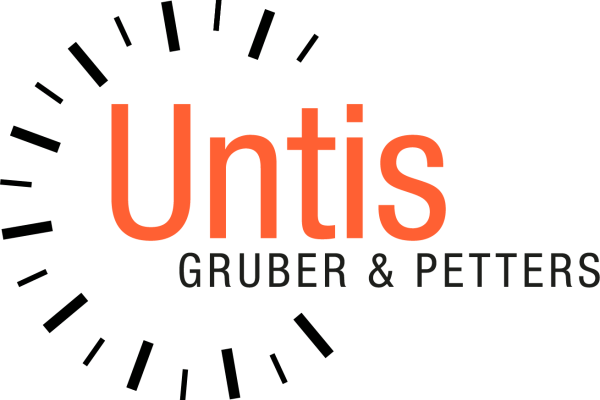 Untis Logo orange schwarz