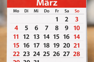 Kalender März