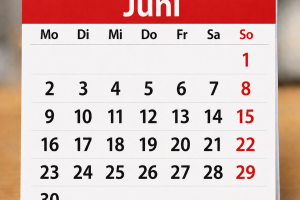 Kalender Juni